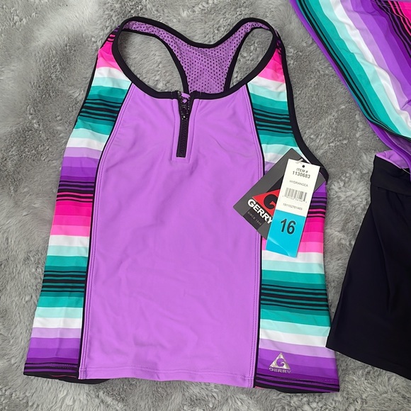 Gerry-girls 3 piece (Bikini set + yoga shorts size 16) - Picture 5 of 7